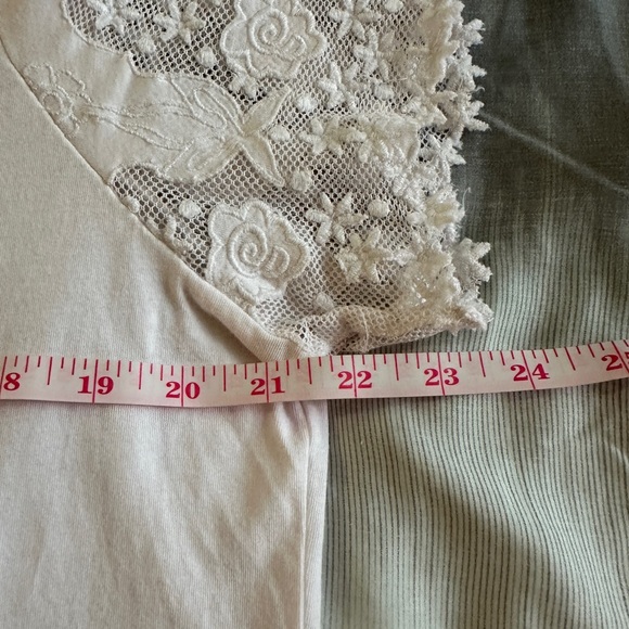 Sundance lace white top size XL - Picture 10 of 10